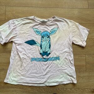 H&M Kids Pokemon Tee - Light Pink and Blue